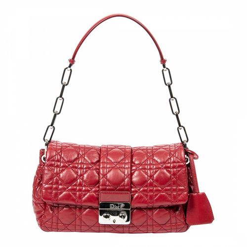 Red New Lock Flap Chain Bag - Vintage Dior - Modalova