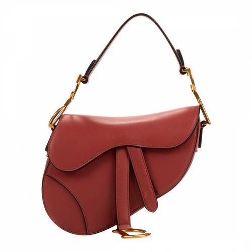 Amaranth Blossom Saddle Handbag - Vintage Dior - Modalova