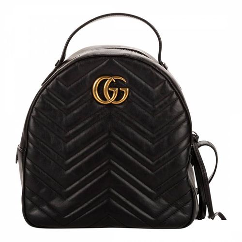 Black Marmont Backpack - Vintage Gucci - Modalova