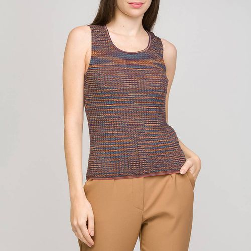 Multi Cotton Wool Blend Top - M Missoni - Modalova