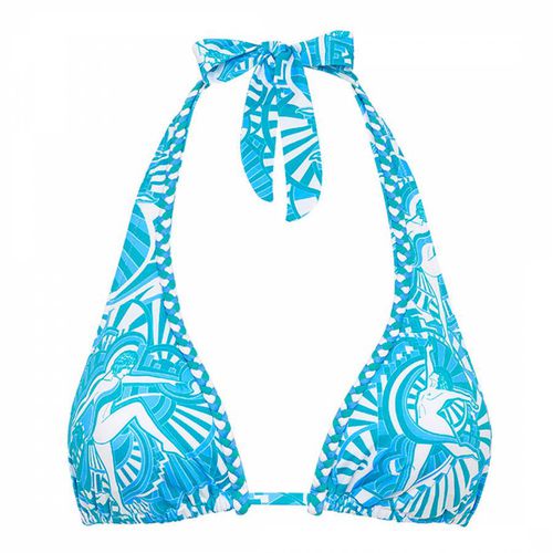 Blue Cosmic Dancer Amina Bikini Top - Paolita - Modalova