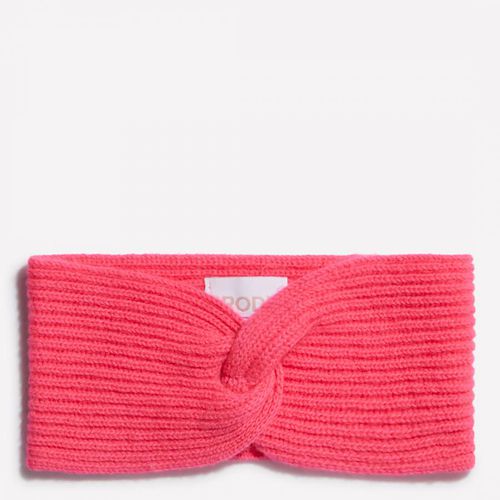 Neon Pink Cashmere Headband - Scott & Scott London - Modalova