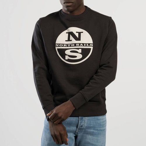 Black Cotton Sweatshirt - NORTH SAILS - Modalova