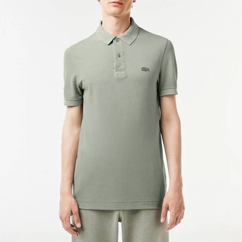 Grey Cotton Polo Shirt - Lacoste - Modalova