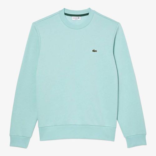 Mint Cotton Blend Sweatshirt - Lacoste - Modalova