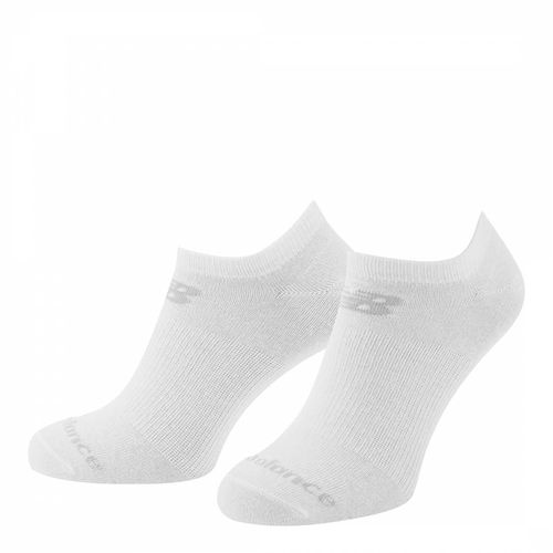 White No Show Ankle Sock 6 pack - New Balance - Modalova