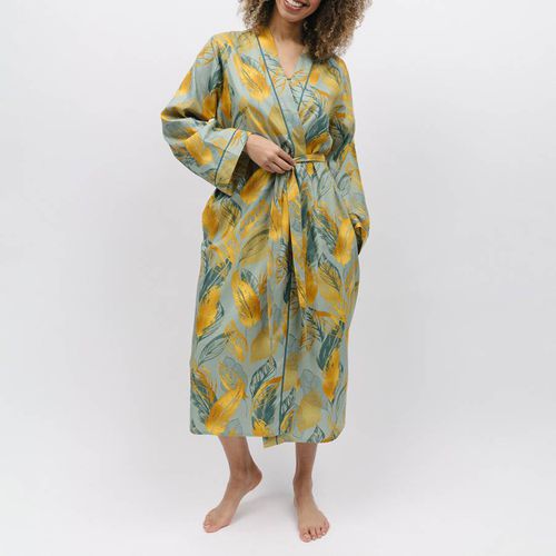 Hannah Leaf Print Dressing Gown - Cyberjammies - Modalova