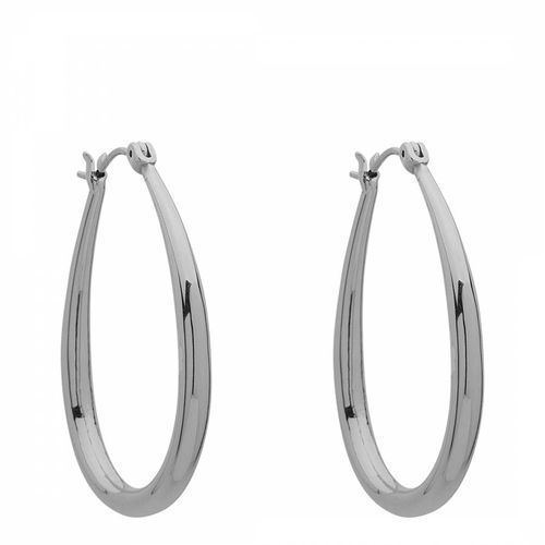 Silver Teardrop Hoop Earrings - Ralph Lauren - Modalova