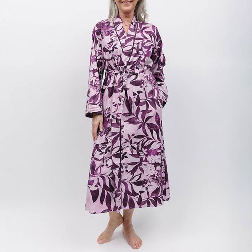 Mary Berry Floral Print Long Dressing Gown - Nora Rose - Modalova