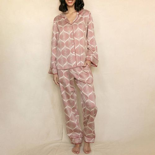 Islington Geometric Print Pyjama Set - Fable & Eve - Modalova