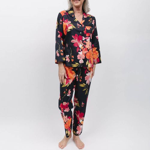 Winnie Lace Detail Floral Print Pyjama Set - Nora Rose - Modalova