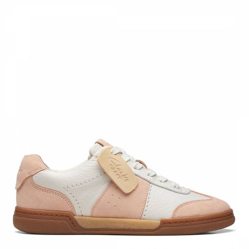 Peach Leather CraftMatch Lo Trainer - Clarks - Modalova