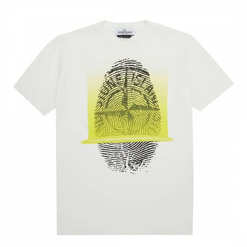 Finger Scan Two' Cotton T-Shirt - Stone Island - Modalova