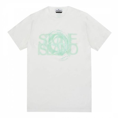 Drop Shot Two' Cotton T-Shirt - Stone Island - Modalova