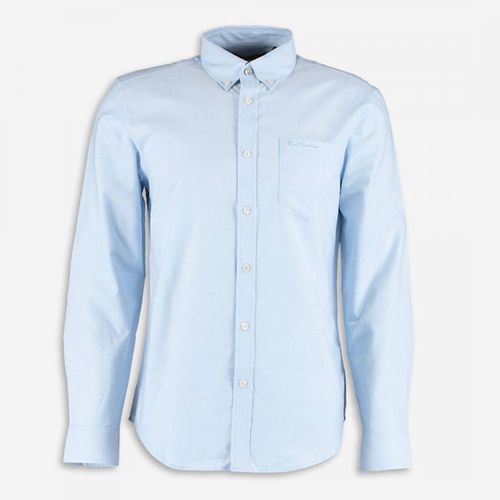 Blue Cotton Oxford Shirt - Ben Sherman - Modalova