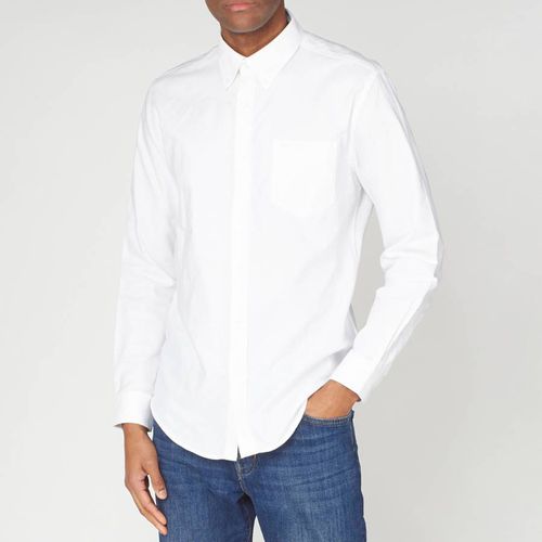 White Cotton Oxford Shirt - Ben Sherman - Modalova