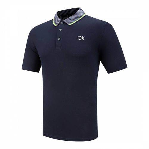 Navy Calvin Klein Polo Shirt - Calvin Klein Golf - Modalova