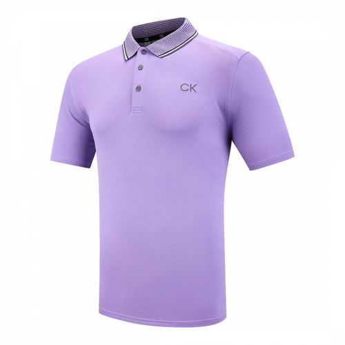 Purple Calvin Klein Polo Shirt - Calvin Klein Golf - Modalova
