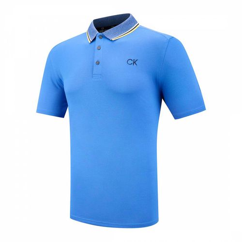 Blue Calvin Klein Polo Shirt - Calvin Klein Golf - Modalova