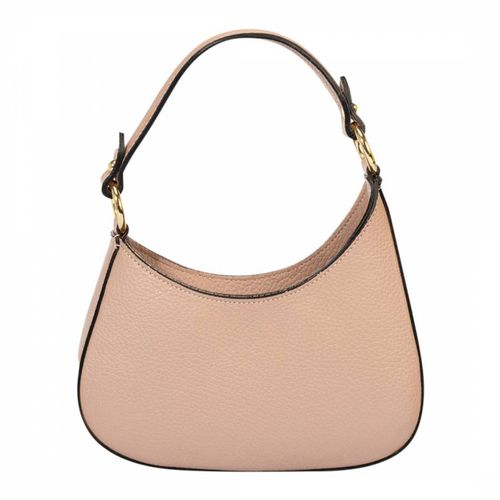 Pink Leather Shoulder Bag - Massimo Castelli - Modalova
