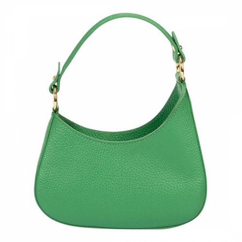 Green Leather Shoulder Bag - Massimo Castelli - Modalova