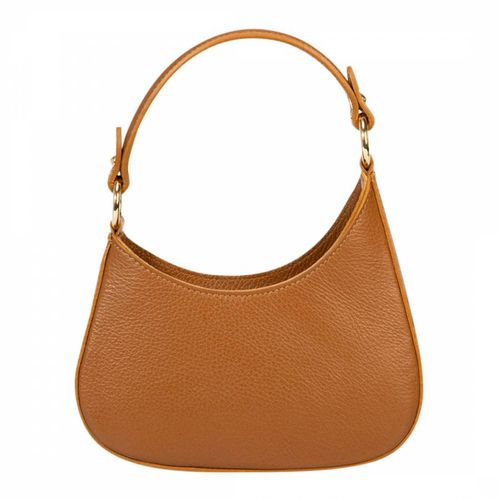 Brown Leather Shoulder Bag - Massimo Castelli - Modalova