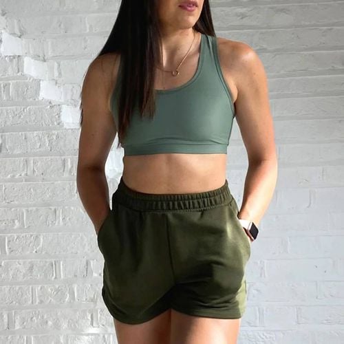 Green Balance Sweat Shorts - West Seventy Nine - Modalova