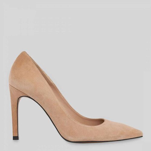 Nude Cornel Suede Point Heels - WHISTLES - Modalova