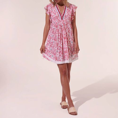 Pink Sasha Mini Dress - Poupette St Barth - Modalova