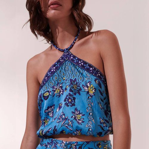 Blue Isabelle Top - Poupette St Barth - Modalova