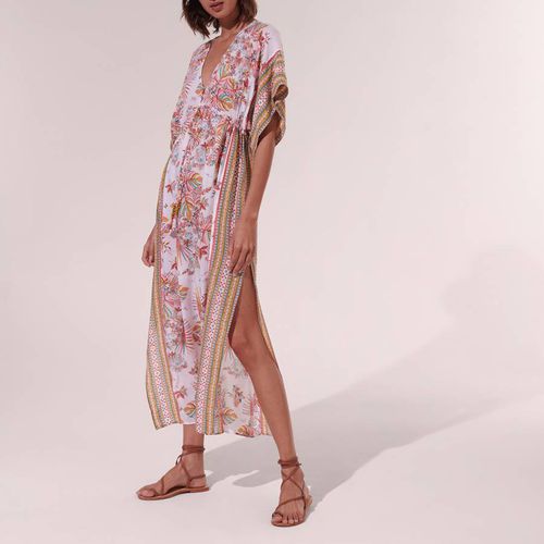 Pink Amaya Long Kaftan - Poupette St Barth - Modalova