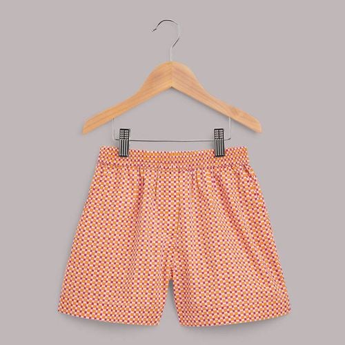 Girl's Sammy Square Cotton Shorts - WHISTLES - Modalova