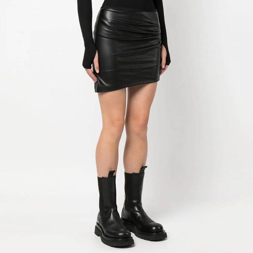 Black Twist Mini Skirt - HELMUT LANG - Modalova
