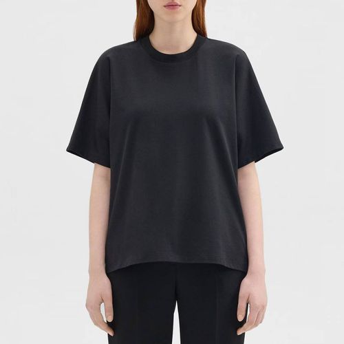 Black Dolman Cotton T-Shirt - Theory - Modalova