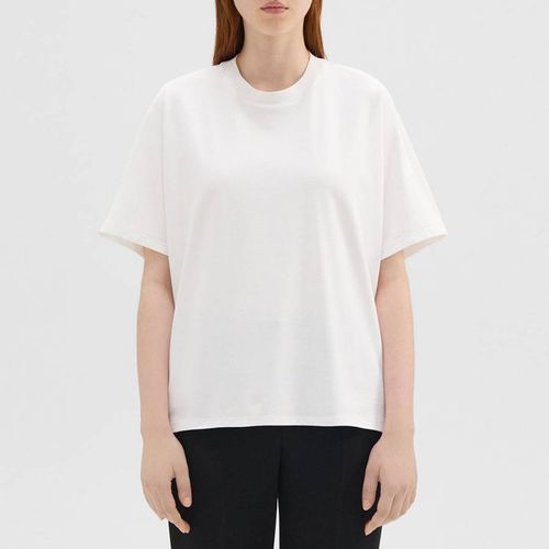 White Dolman Cotton T-Shirt - Theory - Modalova