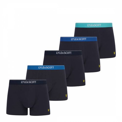Blue Multi 5 Pack Underwear - Lyle & Scott - Modalova