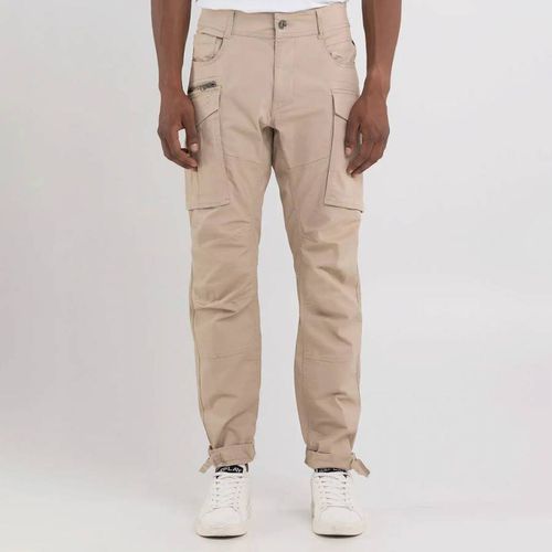 Sand Joe Cotton Blend Cargo Trousers - Replay - Modalova