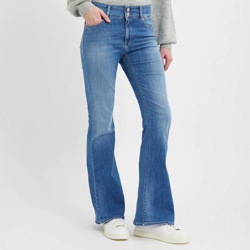 Blue New Luz Flare Stretch Jeans - Replay - Modalova