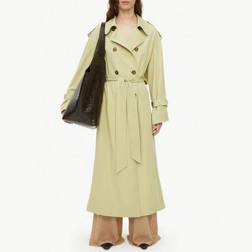 Beige Alanis Trench Coat - By Malene Birger - Modalova