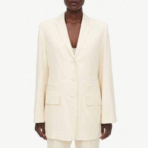 Cream Porter Blazer - By Malene Birger - Modalova