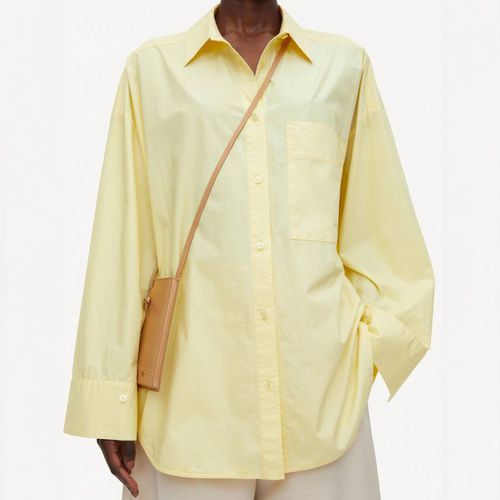 Yellow Derris Cotton Shirt - By Malene Birger - Modalova