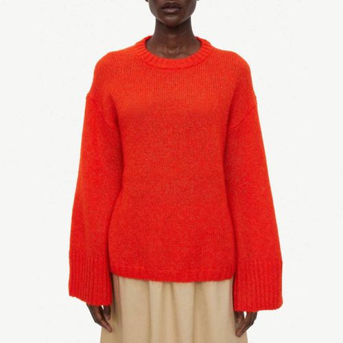 Orange Cierra Wool Blend Jumper - By Malene Birger - Modalova