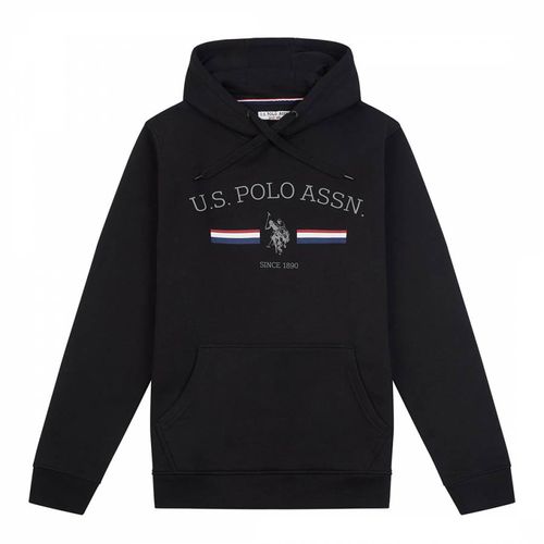 Stacked Logo Cotton Blend Hoodie - U.S. Polo Assn. - Modalova
