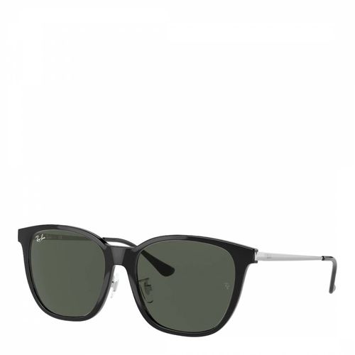 Black Square Sunglasses 55mm - Ray-Ban - Modalova