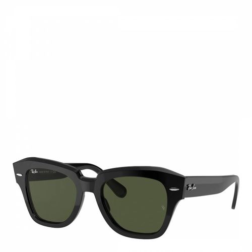 Black State Street Sunglasses 52mm - Ray-Ban - Modalova