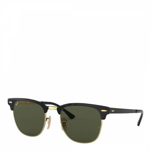 Black Clubmaster Sunglasses 51mm - Ray-Ban - Modalova