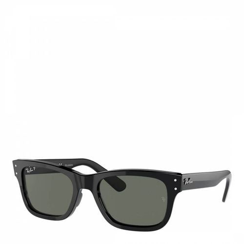 Matte Black Burbank Sunglasses 58mm - Ray-Ban - Modalova