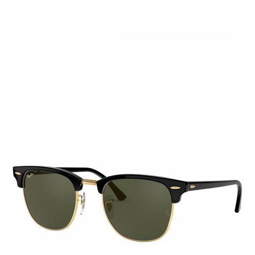 Black Clubmaster Sunglasses 55mm - Ray-Ban - Modalova