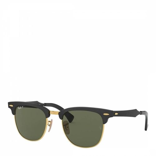 Black Clubmaster Sunglasses 51mm - Ray-Ban - Modalova