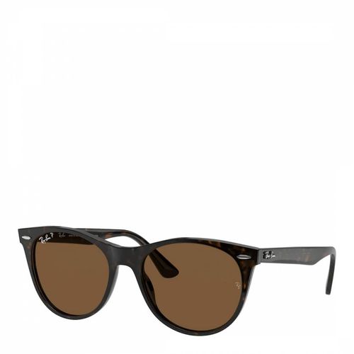 Brown Wayfarer II Sunglasses 55mm - Ray-Ban - Modalova